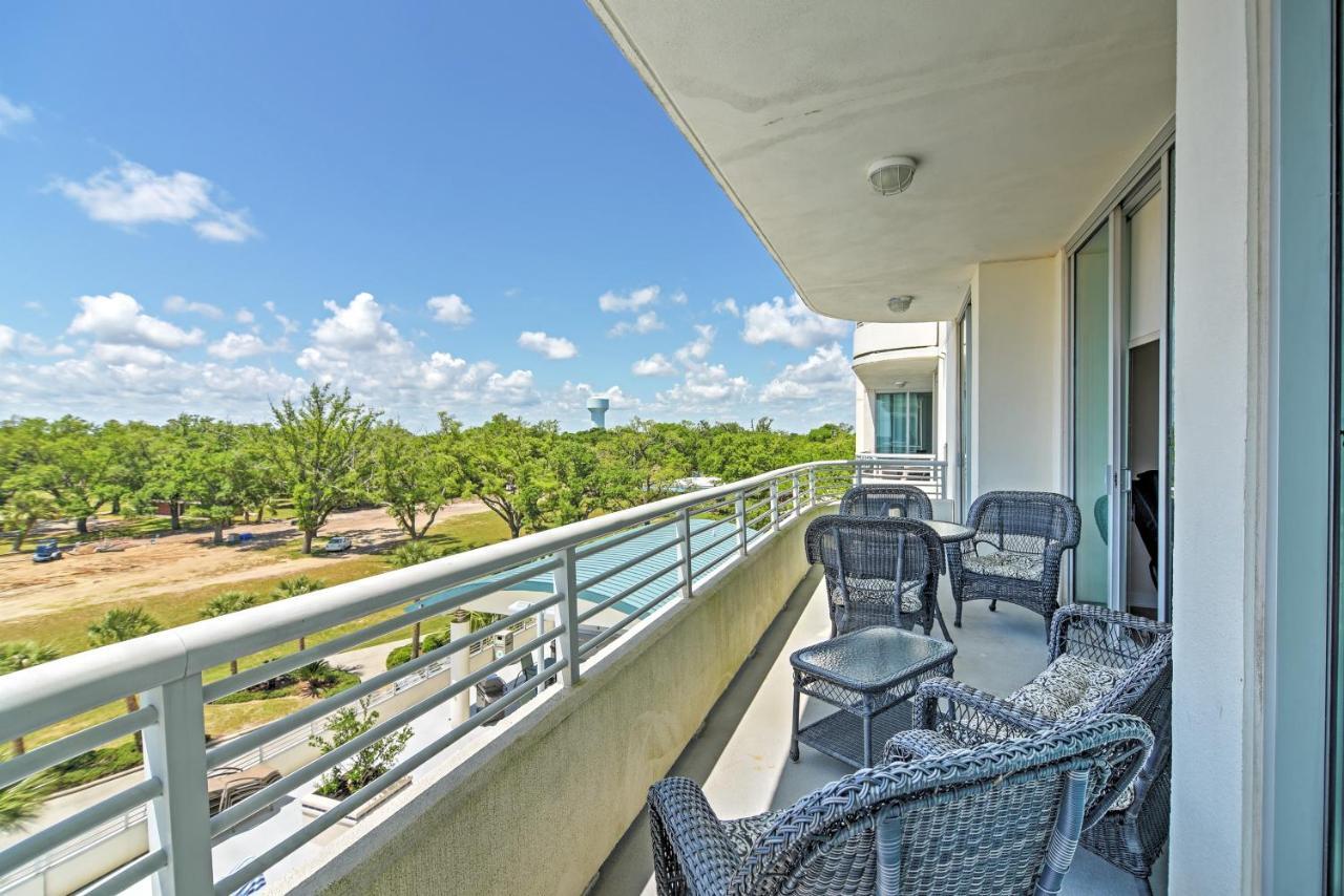 Beachside Biloxi Club Condo Balcony With Ocean View Buitenkant foto